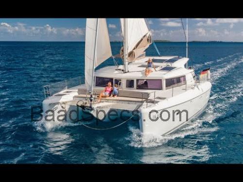 Lagoon 421 tekniske specifikationer 